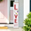 Northlight 39.25" "Love Lives Here" Wooden Valentine's Day Porch Board Sign Decoration - 2 of 4