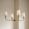 Kichler Lighting Pallas 4 - Light Chandelier in  Brushed Natural Brass - 4 of 4
