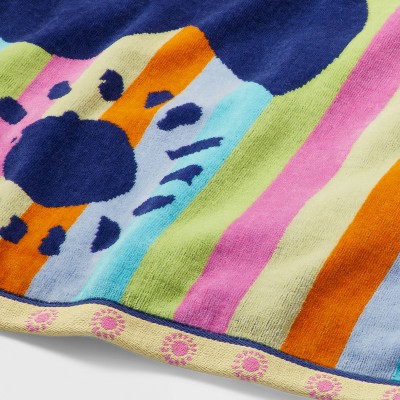 XL Jacquard Splish Splash Beach Towel - Sun Squad&#8482;_0