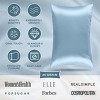 1 Pc 100% Mulberry Silk Pillowcase for Hair and Skin, 19 Momme Silk - Bare Home - 4 of 4