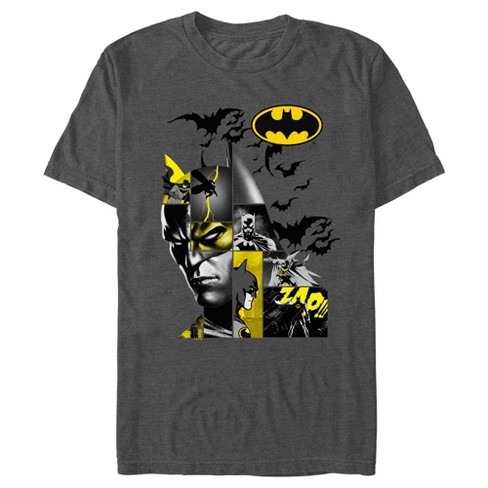 Men's Batman Dark Knight Face Collage T-shirt : Target