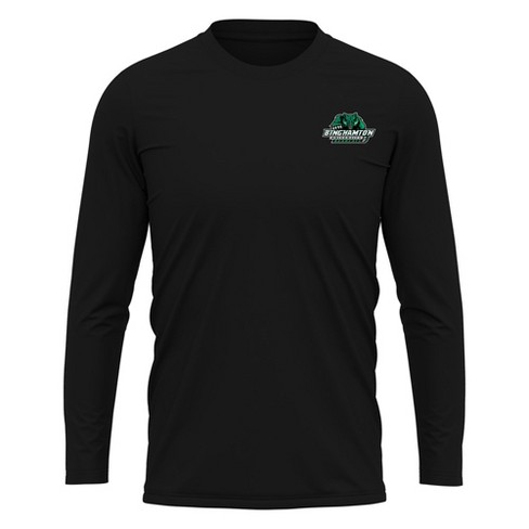 Binghamton University Adult Sport Long Sleeve Left Chest Logo, Athletic Heather - image 1 of 4