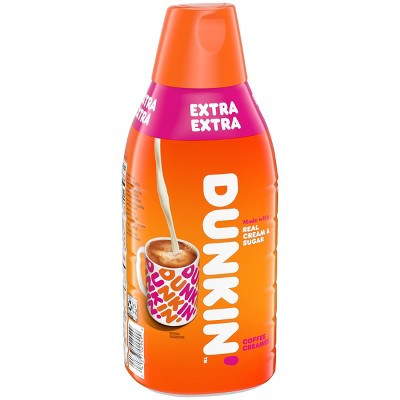 Dunkin&#39; Donuts Extra Extra Coffee Creamer - 48 fl oz