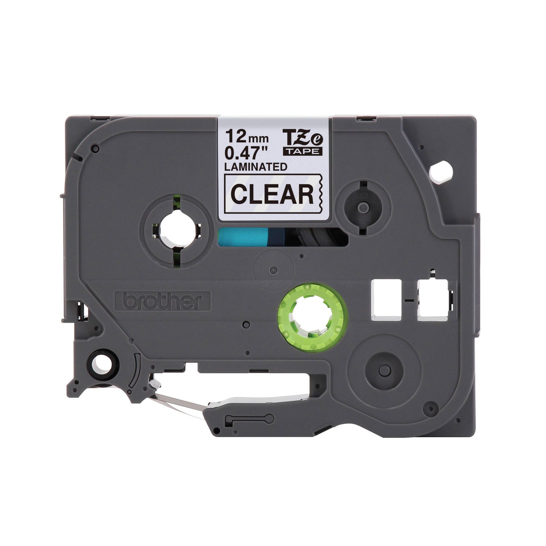 Brother P-touch TZe131 Label Tape: Black Ink, 12mm, Label Maker Tape, 90 Day Warranty, 0.14 lb, Ptouch, Brother Tz Tape