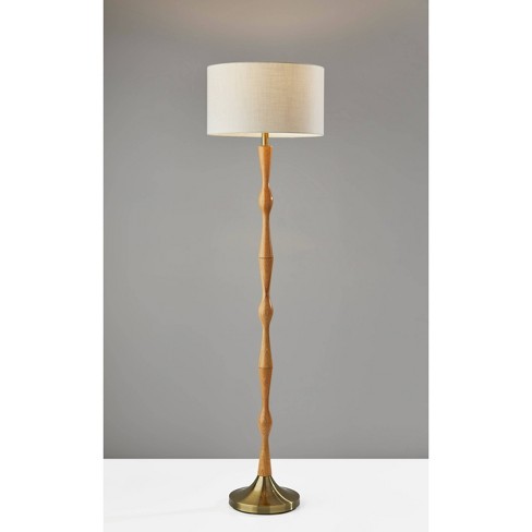 Gold target deals floor lamp