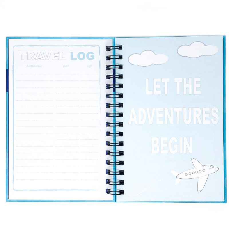 Travel Journal for Kids 8.5"x5.5" Teal - Kahootie Co, 4 of 10