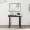 Plank+Beam 36” Solid Wood Console Table, Classic Farmhouse Style Sofa Table, Narrow Entryway Table for Hallway - 2 of 4