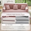 78.7" King Size Convertible Sleeper Sofa Bed With 3 Pillows, High Resilience Memory Foam Removable Folding Sofa Couch, Perfect for Bedroom Living Room - 3 of 4