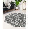 Unique Loom    Matrix Trellis Tile Area Rug - 3 of 4