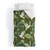 Deny Designs Caroline Okun A Mid Summer Night Crane Twin/Twin Xl Comforter and Sham Set (2-3pc Set) - 2 of 4