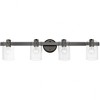 Livex Lighting Munich 4 - Light Vanity in  Black Chrome - 3 of 4