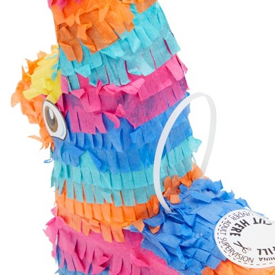 Colorful Mini Donkey Pinata Set for Birthday Parties
