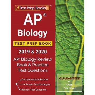 AP Biology Test Prep Book 2019 & 2020 - by  Test Prep Books (Paperback)