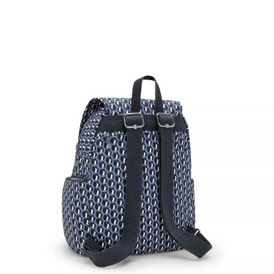Kipling City Zip Small Printed Backpack Signature Print - image 2