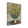 Trademark Fine Art -Claude Monet 'Jerusalem Artichoke Flowers' Canvas Art - 4 of 4
