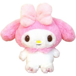 Sanrio Howahowa My Melody (Small) Pink 8.3 x 10.2 x 5.5 inches (21 x 26 x 14 cm) Sanrio My Melody Plush Toy - 1 of 4