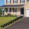 Big Dot of Happiness Black and White Graduation Lawn Decorations - 10 Piece - 3 of 4