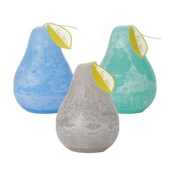 Crystal Waters Pear Candles Kit - Set of 3
