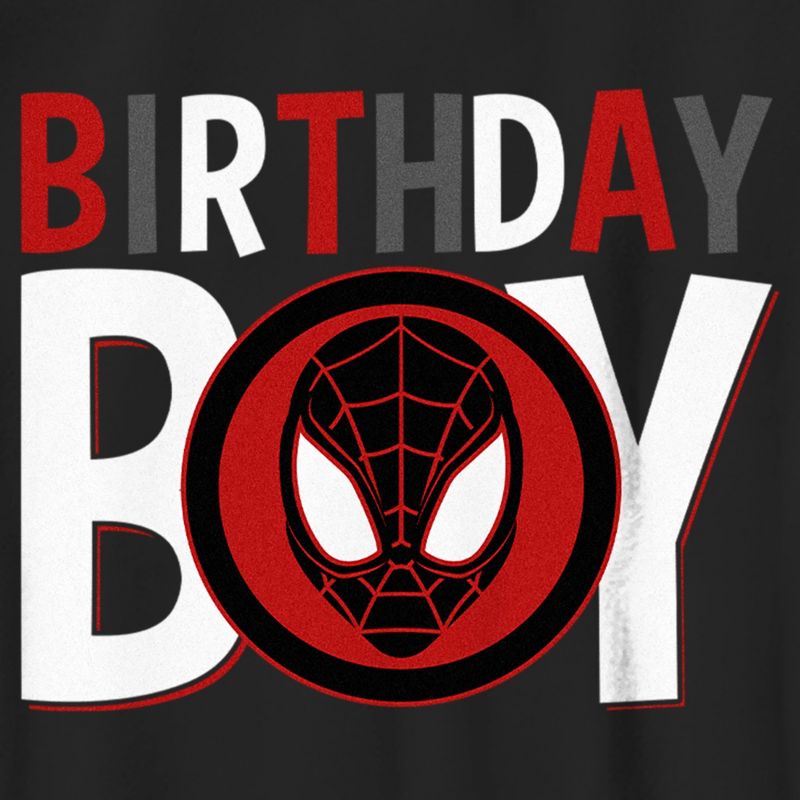 Boy's Marvel Birthday Boy Superhero T-Shirt, 2 of 6