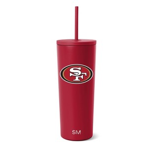NFL San Francisco ers Simple Modern Stainless Steel Classic Tumbler - 24oz - 1 of 3