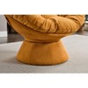 NicBex Oversized Papasan Chair Swivel Accent Chair with 360 Degree Swivel Barrel Chair for Living Room, Bedroom - 4 of 4