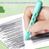 HTUTWOO 5 Pcs Pen-Shaped Eraser, Grip Cute Erasers, Erasers for Pencils, Art Eraser for Drawing, Office, School Supplies & Back to School - 2 of 4
