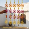 STORE INDYA Multicolor Chakra Hangings Set of 5 (Design 1) - 3 of 4