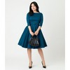 Unique Vintage Women's Devon Swing Dress - 3 of 4