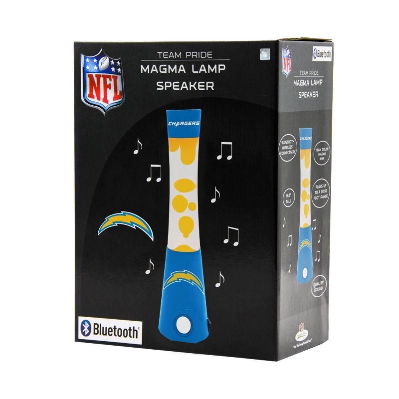 NFL Los Angeles Chargers Magma Lamp Speaker, 3 of 4