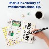 Avery Marks A Lot Permanent Markers, Large Desk-Style Size, Chisel Tip, Value Pack of 36 Black Markers (98206) - 4 of 4