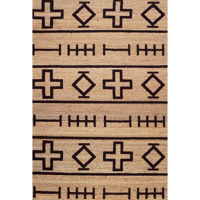 Hand Loomed Fiber Barry Area Rug Natural - nuLOOM