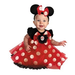 Halloween Minnie Mouse Baby Costume Red - 12-18 Months, Women