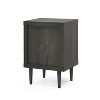 Industrial Wooden 2-Drawer closet Chest Storage Cabinet bedroom living Room-Christopher Knight Home - 3 of 4
