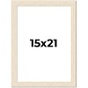 PosterPalooza | 15x21 Wide Barnwood Picture Frame, UV Acrylic, 6 Finishes - Grey, Brown, White, and Black - 2 of 4