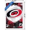 Trends International NHL Carolina Hurricanes - Maximalist Logo 23 Framed Wall Poster Prints - 3 of 4