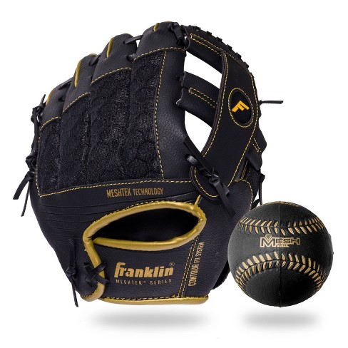 Franklin Sports Baseball and Softball Glove Field Master-Right Hand Worn