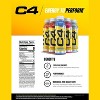 Cellucor C4 Energy Non-carbonated Zero Sugar Energy Drink, Pre Workout Drink Beta Alanine, Fruit Punch - 12 Fl Oz (Pack of 12) - 3 of 4