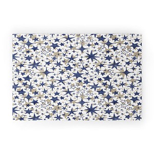 Marta Barragan Camarasa Starry sky of stars B Welcome Mat -Society6 - 1 of 3