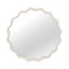 GDFStudio Nivelle Wavy Round Decorative Mirror - 4 of 4