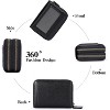 BEAFUP Women Leather Credit Card Holder Wallet,RFID Blocking Secure Card Case ID Case Organizer Zipper Wallet - 4 of 4