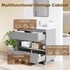 Hyleory Contemporary Bathroom Vanity with Integrated Sink – Faucet Not Included - 4 of 4