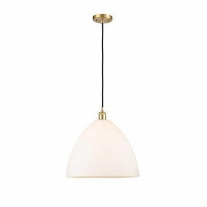 Bristol Glass - 1 Light Pendant In Industrial Style-18.75 Inches Tall and 16 Inches Wide - 1 of 1