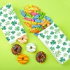 Big Dot of Happiness Shamrock St. Patrick’s Day Popcorn Bags, Green Saint Paddy’s Day Favor Snack, Free-Standing Individual White Paper Bags - 25 Ct - 2 of 4