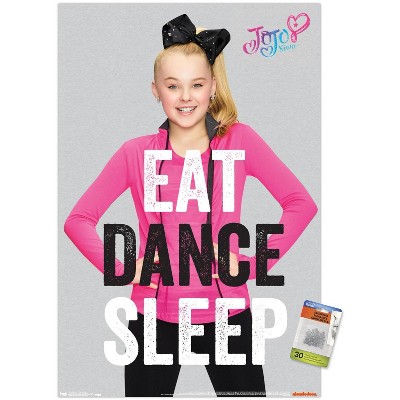 Trends International JoJo Siwa - Eat Dance Sleep Unframed Wall Poster Prints
