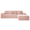 104" Cloud Corduroy L-Shaped Sectional Sofa with Chaise - 3 of 4