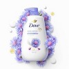 Dove Beauty Anti-Stress Body Wash Pump - Blue Chamomile & Oat Milk 24hr Lotion-Soft Skin - 30.6 fl oz - 3 of 4