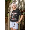 All I Want For Christmas Some Space Graphic T Shirt Men or Women Brisco Brands - 4 of 4