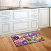 Pansies Spring Doormat Floral Indoor Outdoor 30" x 18" Briarwood Lane - image 4 of 4