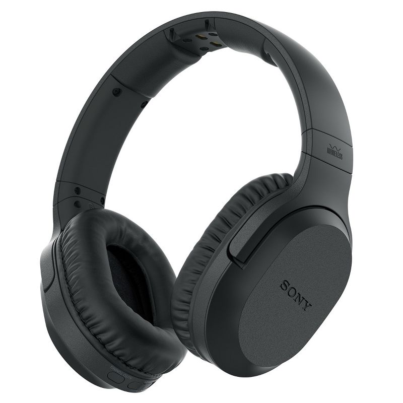 Sony WH-RF400 Wireless Over-Ear Home Theater Headphones (Black), 2 of 12