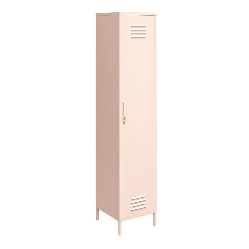 RealRooms Shadwick Single Metal Locker Storage Cabinet, 6 of 13